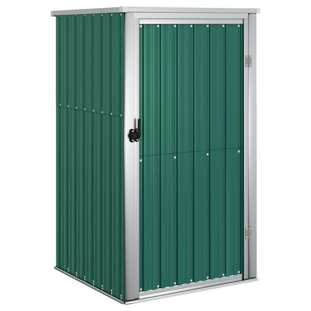 vidaXL Abri de jardin vert 88x89x161 cm en acier galvanisé
