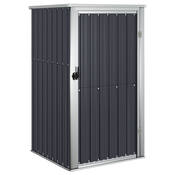 vidaXL Abri de jardin anthracite 88x89x161 cm en acier galvanisé