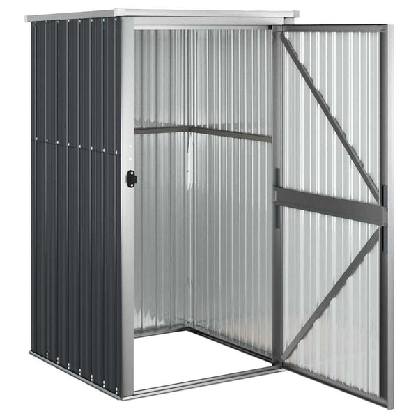 vidaXL Abri de jardin anthracite 88x89x161 cm en acier galvanisé