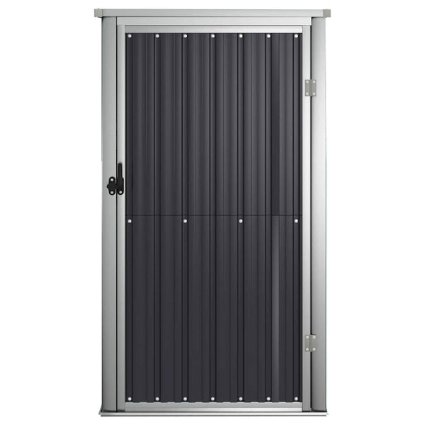 vidaXL Abri de jardin anthracite 88x89x161 cm en acier galvanisé