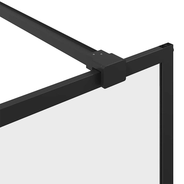 Duschwand für Begehbare Dusche mit Klarem ESG Glas 80x195 cm