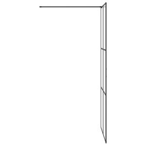 Duschwand für Begehbare Dusche mit Klarem ESG Glas 90x195 cm