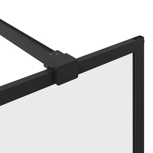 Duschwand für Begehbare Dusche mit Klarem ESG Glas 100x195 cm