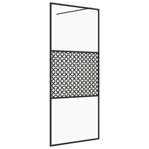 Duschwand für Begehbare Dusche mit Klarem ESG Glas 80x195 cm