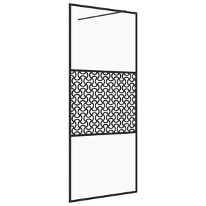 Duschwand für Begehbare Dusche mit Klarem ESG Glas 100x195 cm