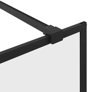 Duschwand für Begehbare Dusche mit Klarem ESG Glas 80x195 cm