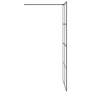 Duschwand für Begehbare Dusche mit Klarem ESG Glas 100x195 cm
