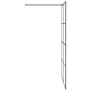 Duschwand für Begehbare Dusche mit Klarem ESG Glas 115x195 cm