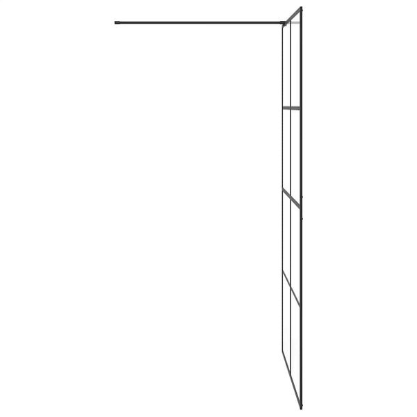 Duschwand für Begehbare Dusche mit Klarem ESG Glas 115x195 cm