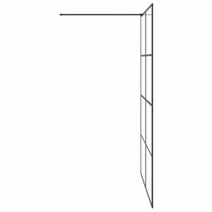Duschwand für Begehbare Dusche mit Klarem ESG-Glas 140x195 cm