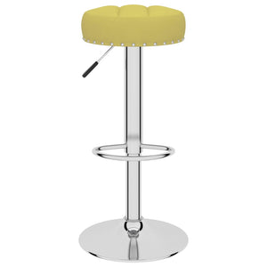 vidaXL Tabourets de bar 2 pcs Tissu vert