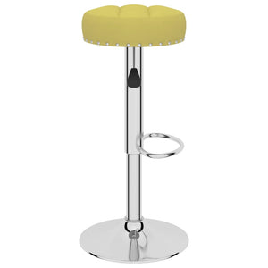 vidaXL Tabourets de bar 2 pcs Tissu vert