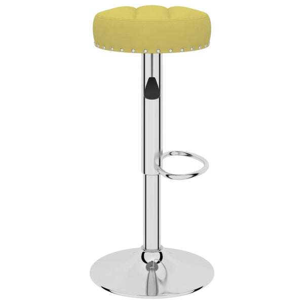 vidaXL Tabourets de bar 2 pcs Tissu vert