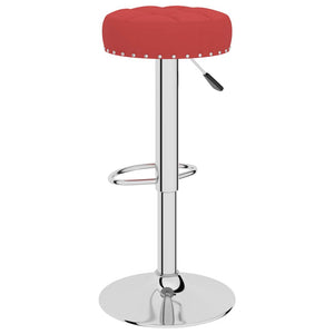 vidaXL Bar Stools 2 pcs. Wine Red Fabric