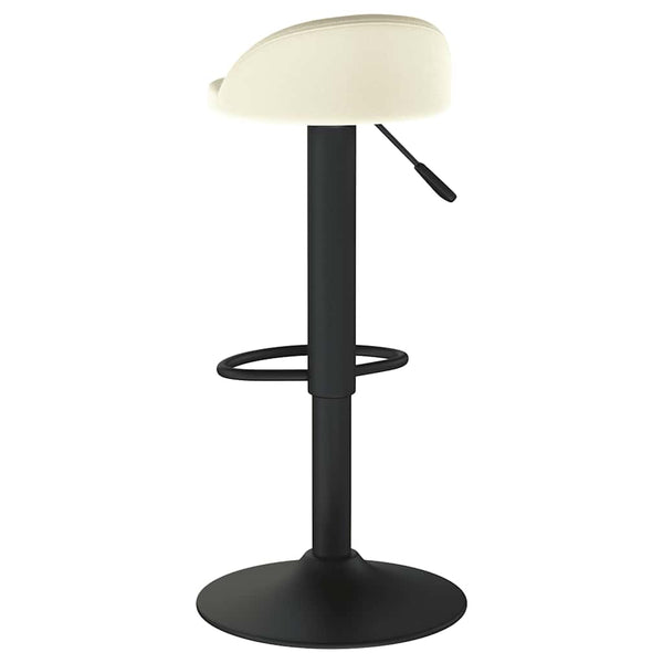 Creme Samt Barhocker