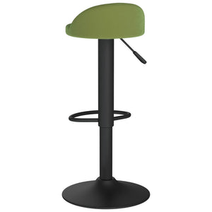 Barhocker Hellgrün Samt