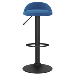 Blauer Samt Barhocker
