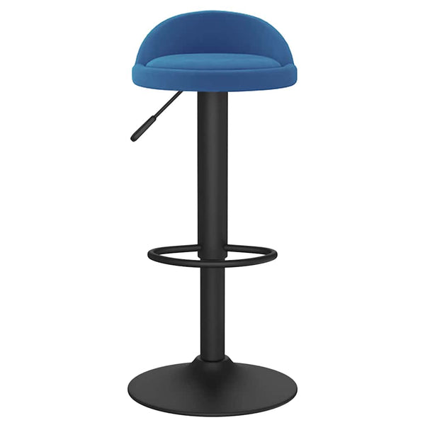 Blauer Samt Barhocker