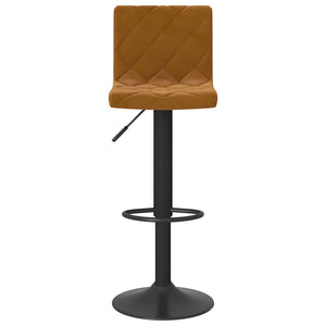 Barhocker Braun Samt 2er Set