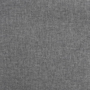 vidaXL Tabouret de bar pivotant gris clair en tissu