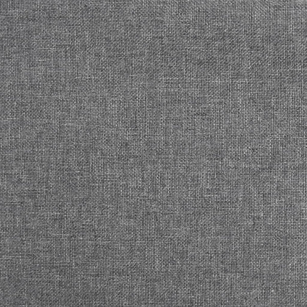 vidaXL Tabouret de bar pivotant gris clair en tissu