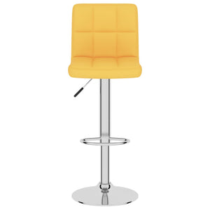 Senfgelber Barhocker Stoff