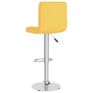Senfgelber Barhocker Stoff