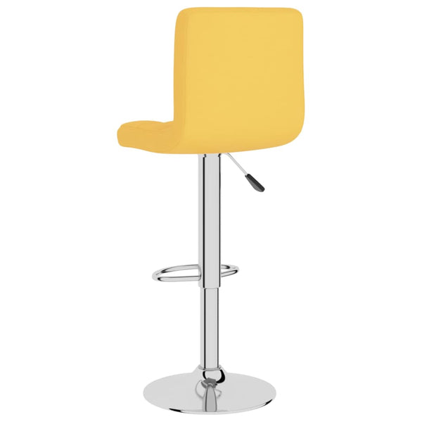 Senfgelber Barhocker Stoff