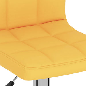 Senfgelber Barhocker Stoff
