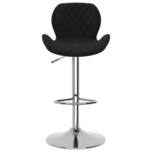 Barhocker 2 Stk. Schwarz Samt