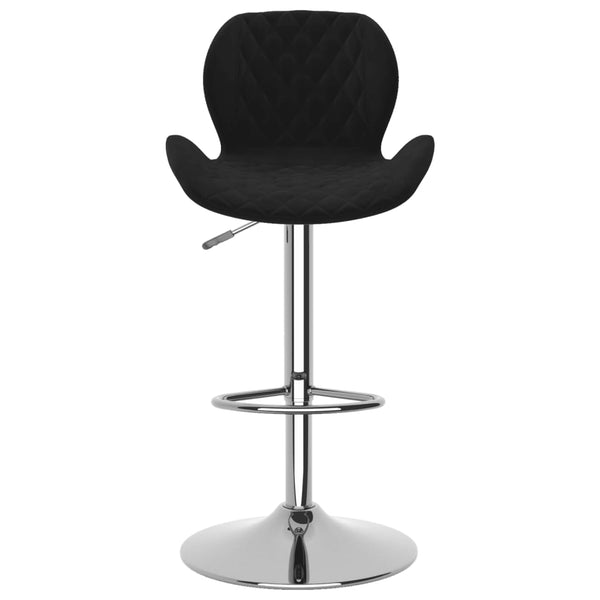 Barhocker 2 Stk. Schwarz Samt