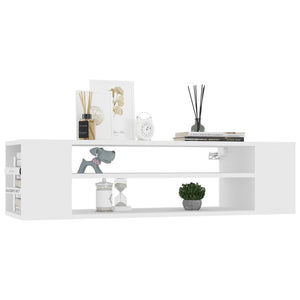 Weißer TV-Hängeschrank 100 cm