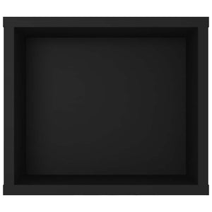Schwarzer TV-Hängeschrank 100 cm