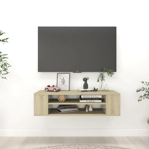 TV-Hängeschrank Sonoma-Eiche 100 cm