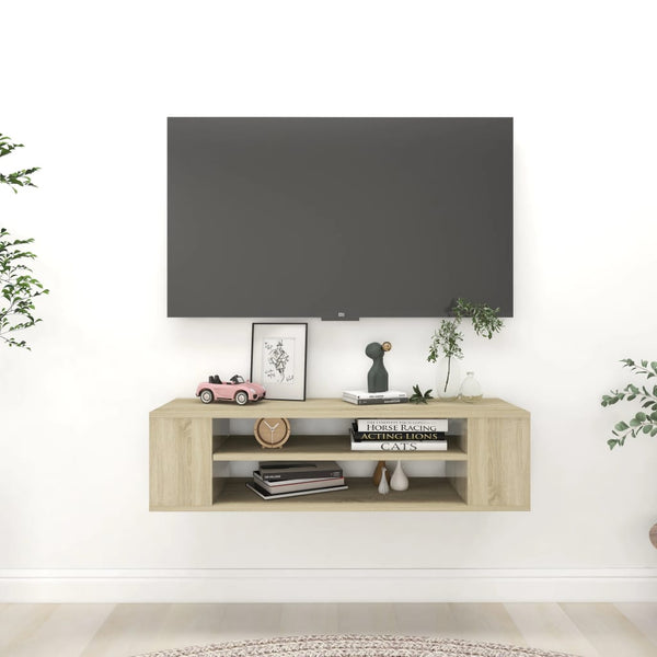 TV-Hängeschrank Sonoma-Eiche 100 cm