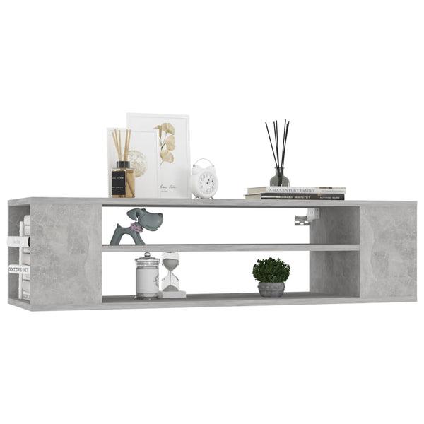 TV-Hängeschrank Betongrau 100 cm