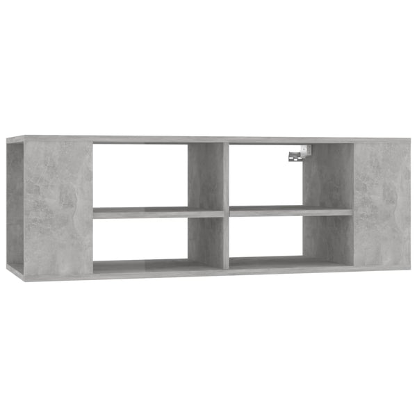 TV-Wandschrank Betongrau 102 cm