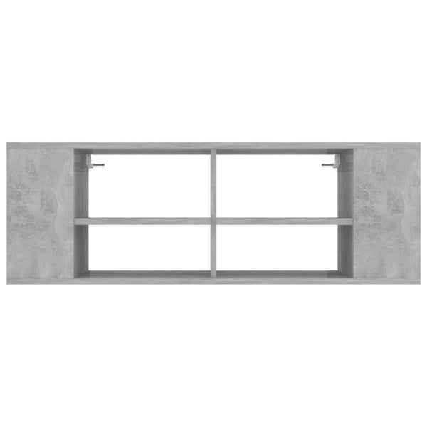 TV-Wandschrank Betongrau 102 cm
