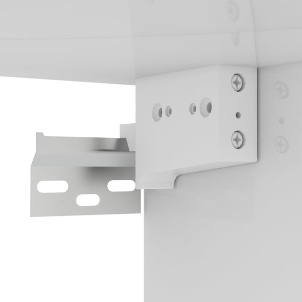 TV-Wandschrank Hochglanz Weiß 102 cm