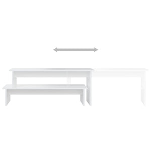 Weißer TV-Schrank 180 cm