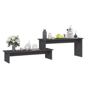 Grauer TV-Schrank 180 cm