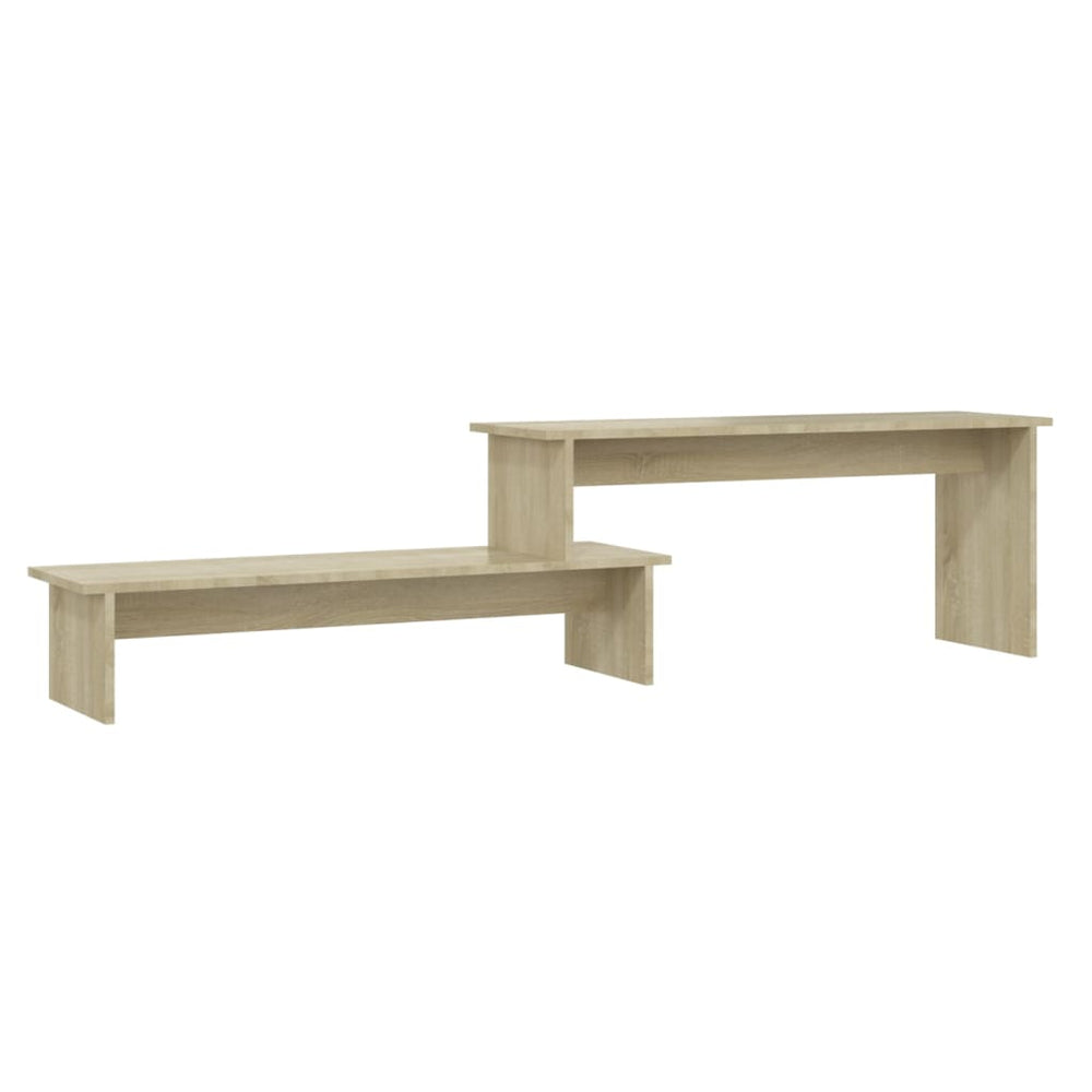 Meuble TV vidaXL chêne Sonoma 180x30x43 cm bois d'ingénierie