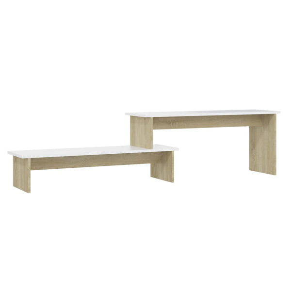 TV-Schrank Sonoma Eiche Weiß 180 cm