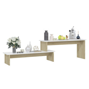 TV-Schrank Sonoma Eiche Weiß 180 cm