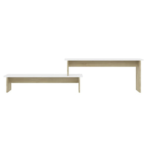 TV-Schrank Sonoma Eiche Weiß 180 cm