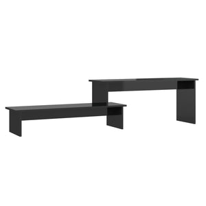 TV-Schrank Hochglanz Schwarz 180 cm