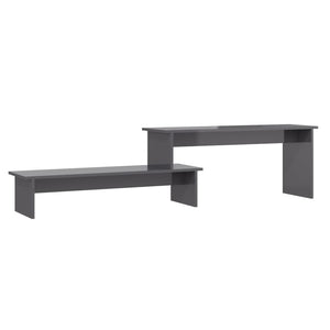 TV-Schrank Hochglanz Grau 180 cm