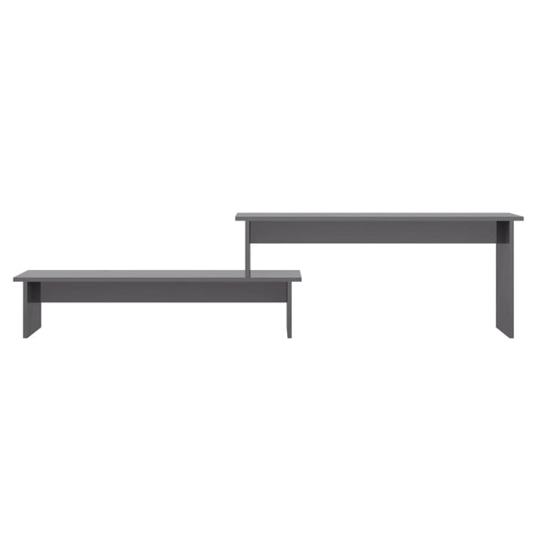 TV-Schrank Hochglanz Grau 180 cm