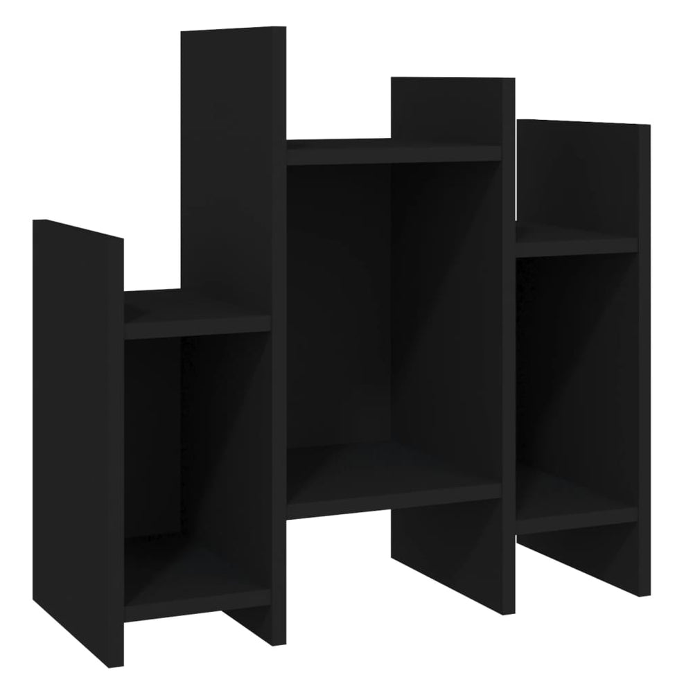 Schwarzer Regalschrank 60x26x60 cm