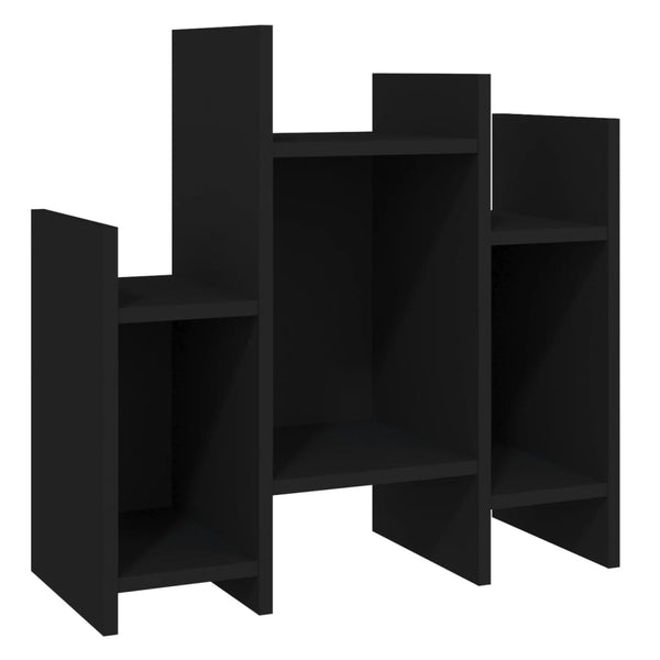 Schwarzer Regalschrank 60x26x60 cm